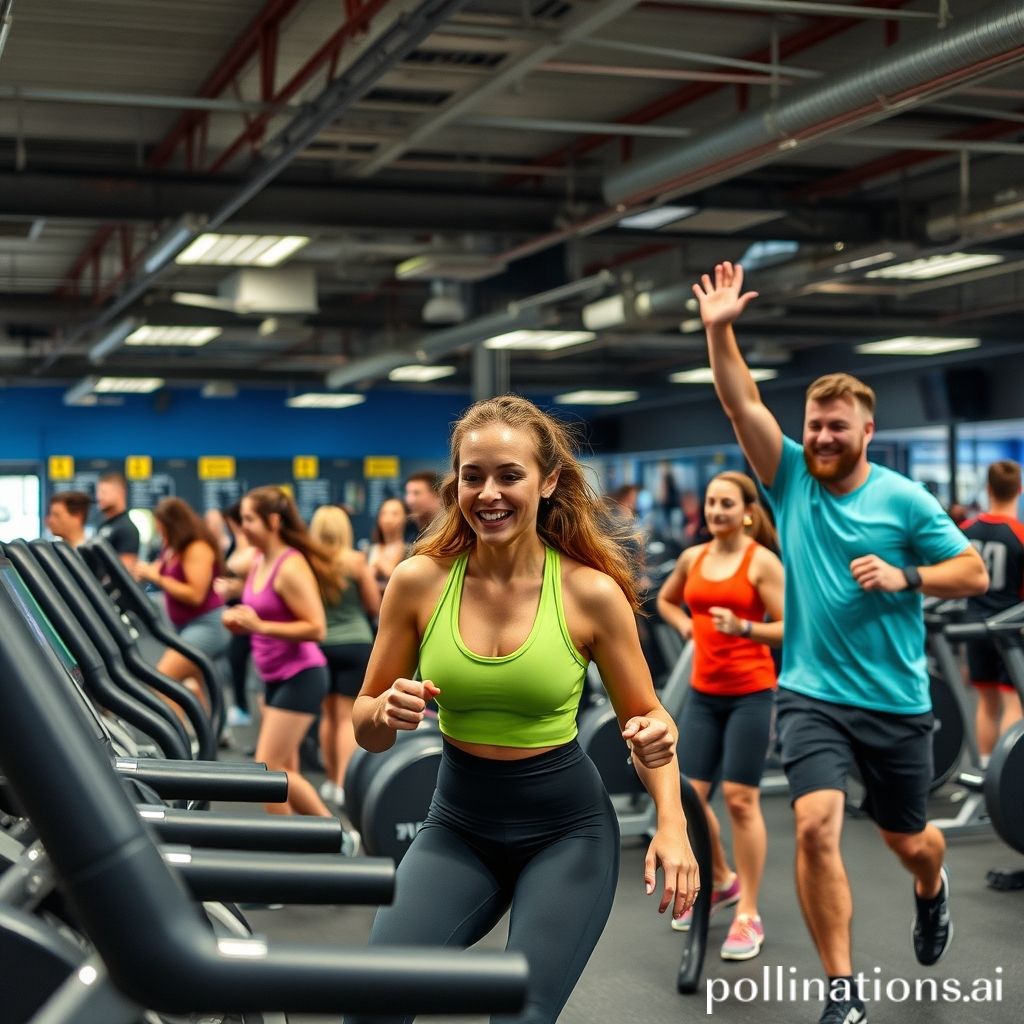 High-resolution fitness scene in Highland Springs VA